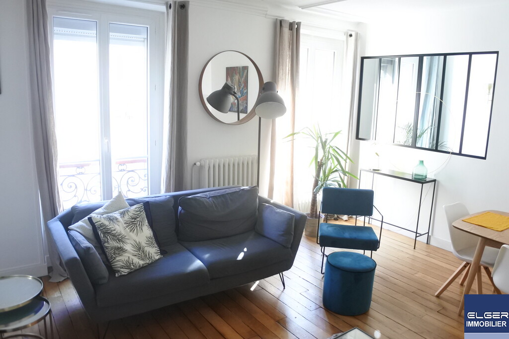 3-ROOM FURNISHED APARTMENT LEGENDRE METRO GUY MOCQUET 