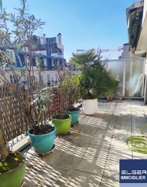 5 FURNISHED ROOMS DUPLEX WITH TERRACES rue Théodore Deck Métro CONVENTION