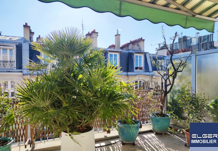 5 FURNISHED ROOMS DUPLEX WITH TERRACES rue Théodore Deck Métro CONVENTION
