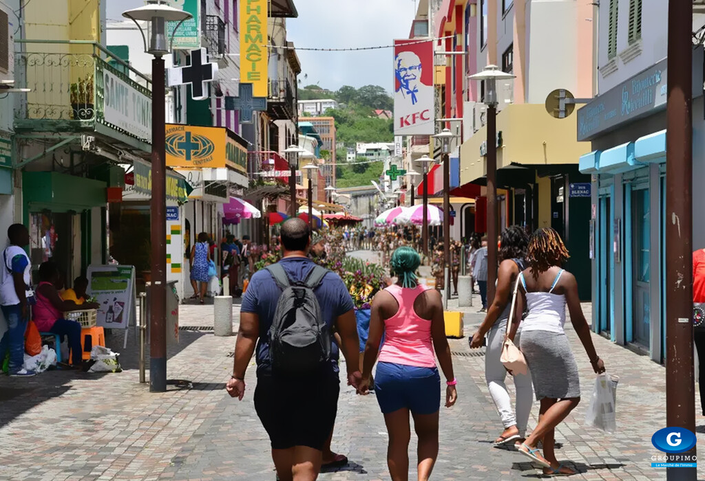 RARE LOCAL COMMERCIAL EMPLACEMENT NUMERO 1 CENTRE VILLE FORT DE FRANCE