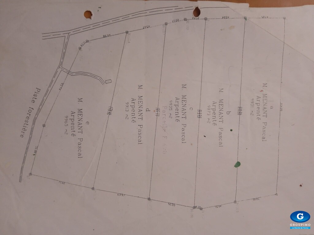 A vendre terrain agricole de 10000m² 